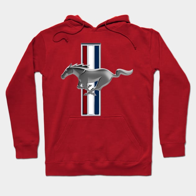 Mustang Stripe Hoodie by one-broke-kid